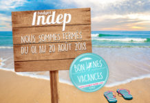 Un badge personnalisé vacances