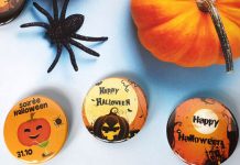 Badge soirée Halloween