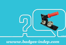 Machine à badge et presse à badge professionnel
