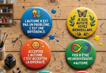 Badge Autisme