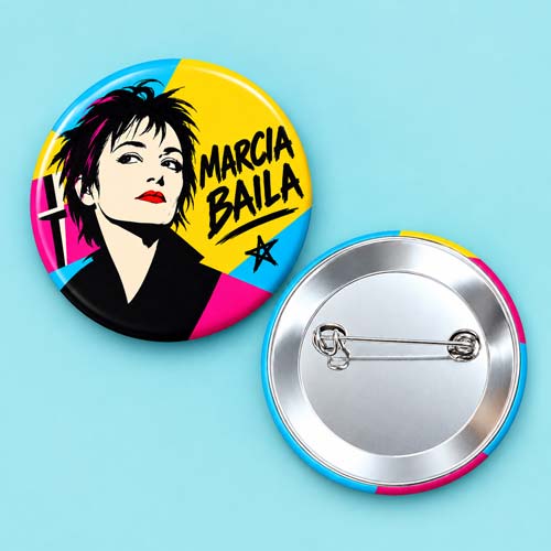 Badge Marcia Baïla : hommage à l’icône Catherine Ringer